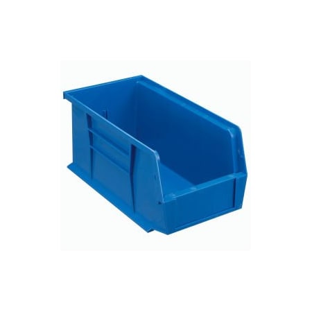 Quantum Storage Systems Hang & Stack Storage Bin, Plastic, Blue, 12 PK QUS230BL**